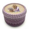Korb 25 cm mit Ring und Deckel – Lavendelernte