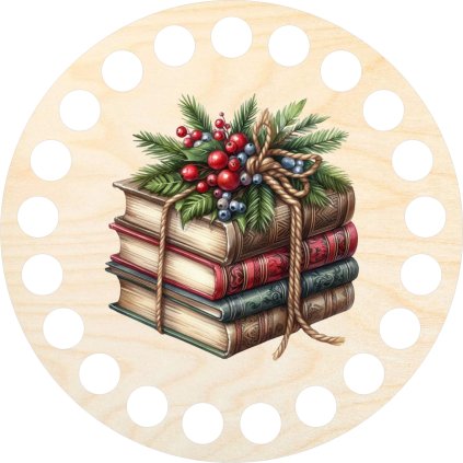 Vánoční vazba knih