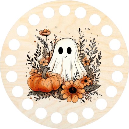 Duch s dýní Kruh 10cm