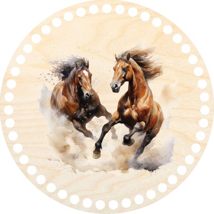 230024 dno viko kruh 20 cm dva hnedaci