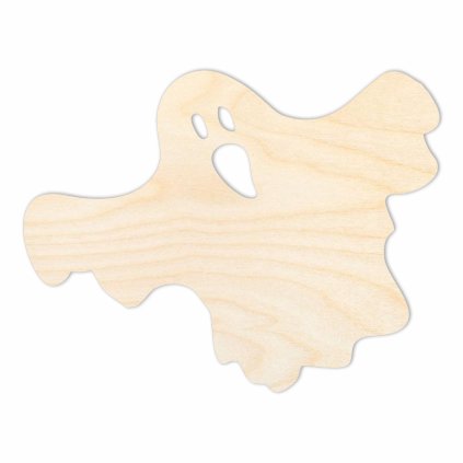 Ritaglio in legno - fantasma 2