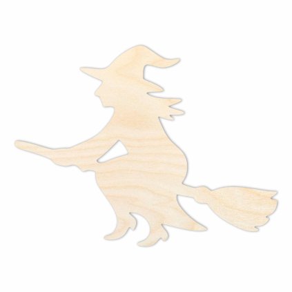 Sagoma di legno - strega