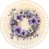 002 Fialový věnec