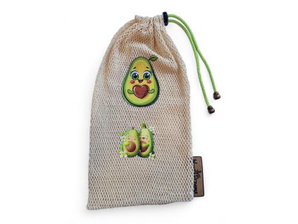 Ökozacskó mintás (közepes)