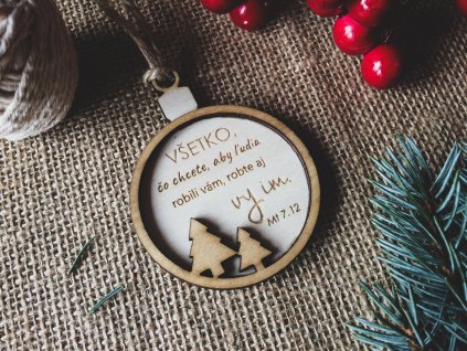 drevena krestanska vianocna dekoracia woodygoody