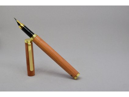 Dřevěné plnící pero - švestka 06