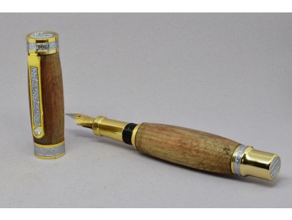 Dřevěné plnící pero -  ořech 11