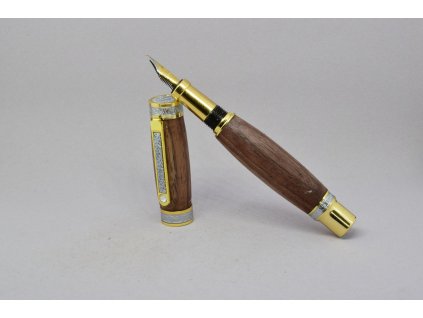 Dřevěné plnící pero -  ořech 13