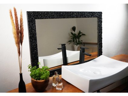 Zrkadlo na mieru Francis - čierne