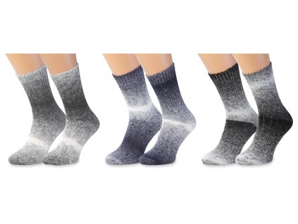 sada vlněných ponožek