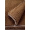 Jednostranná deka, camel 140x200 cm, hnědá (4)