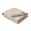 Jednostranná deka, australian merino 140x200 cm 600g béžová (3)