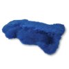 modrá ovčí kožešina