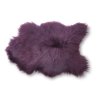 fialová ovčí kožešina