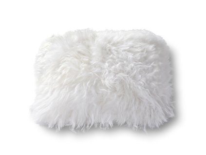 polštář z ovčích kůží s výplní z vlny
