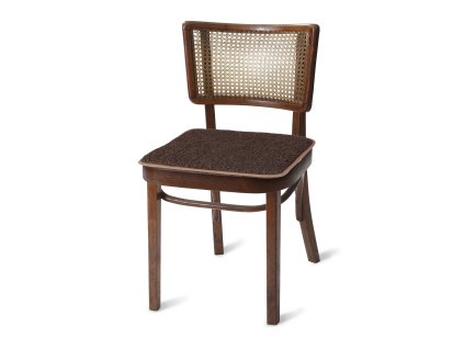 vlněný podsedák hnědá