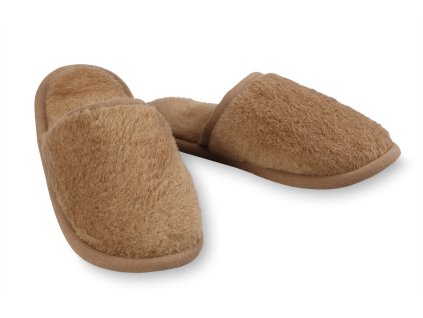 Papuče camel, hnědá (2)