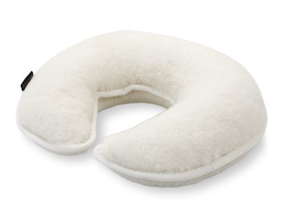 Podhlavník podkova, cashmere 40x10x30 cm (2)