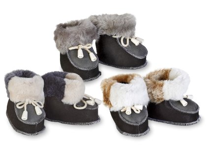 kožené capáčky pro děti