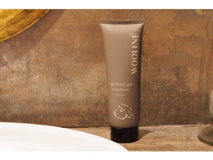 sprchový gel s lanolinem