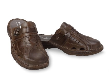 pánské kožené pantofle