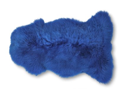 tmavě modrá kožešina