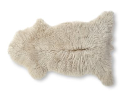 ovčí kožešina světlé cappucino