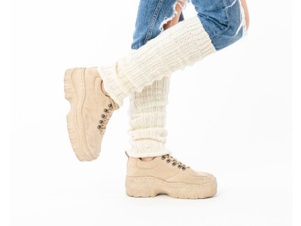 vlněný návlek na lýtko