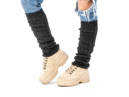 vlněný návlek na lýtko