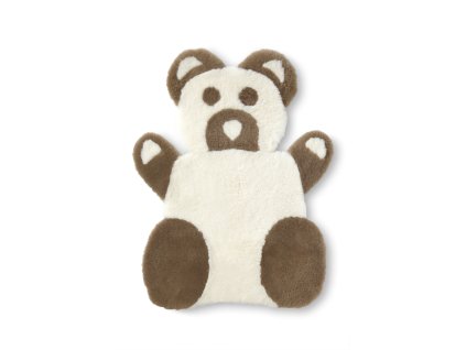 Předložka z ovčích kožešin tvar panda