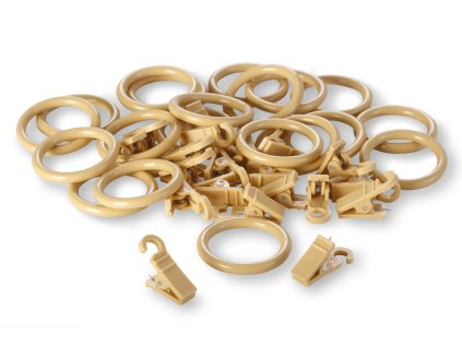 garnýžové kroužky pro garnýž 16 mm