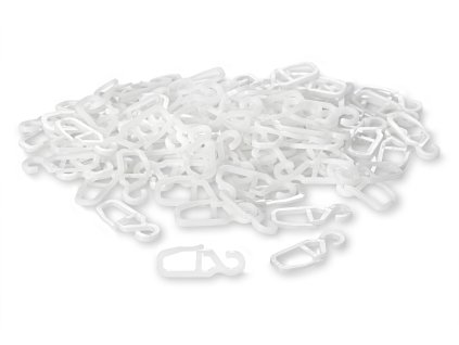 háček na zavěšení záclon