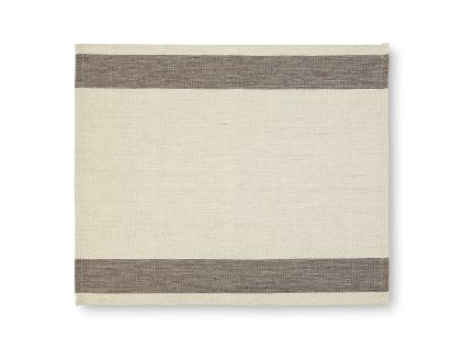 Lněný podsedák do sauny, hnědý 40 x 50 cm