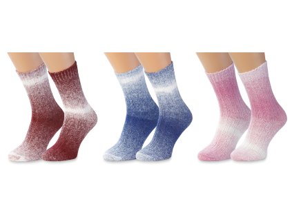 sada vlněných ponožek