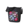 2 filcova kabelka cerna barevny ornament kvety