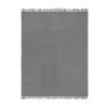 Vlněný pléd, šedý 155x200 cm (3)