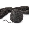 vlněná příze v přadenech, šedočerná 2