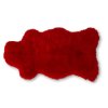 ovčí kůže červená