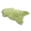 zelená ovčí kožešina