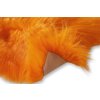 oranžová kožešina