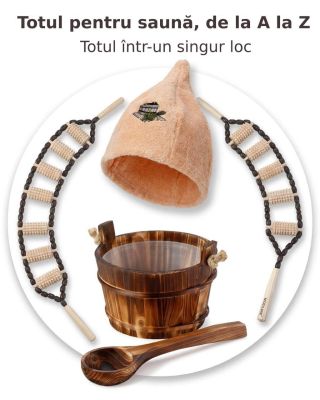 Transformați fiecare sesiune de saună într-un ritual de relaxare. ♨️ În magazinul nostru online găsiți tot ce aveți nevoie...
