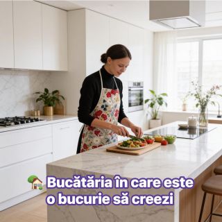 Bucătăria este inima casei. 🤍 Iar micile detalii creează locul în care gătești cu bucurie. În oferta noastră găsești...