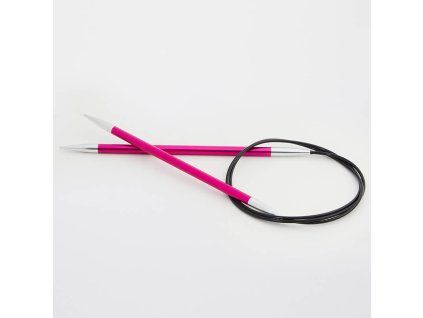 zing fixed circular knitting needle 5.00 mm