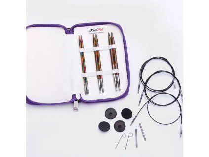symfonie starter interchangeable circular knitting needles set 13cm 1