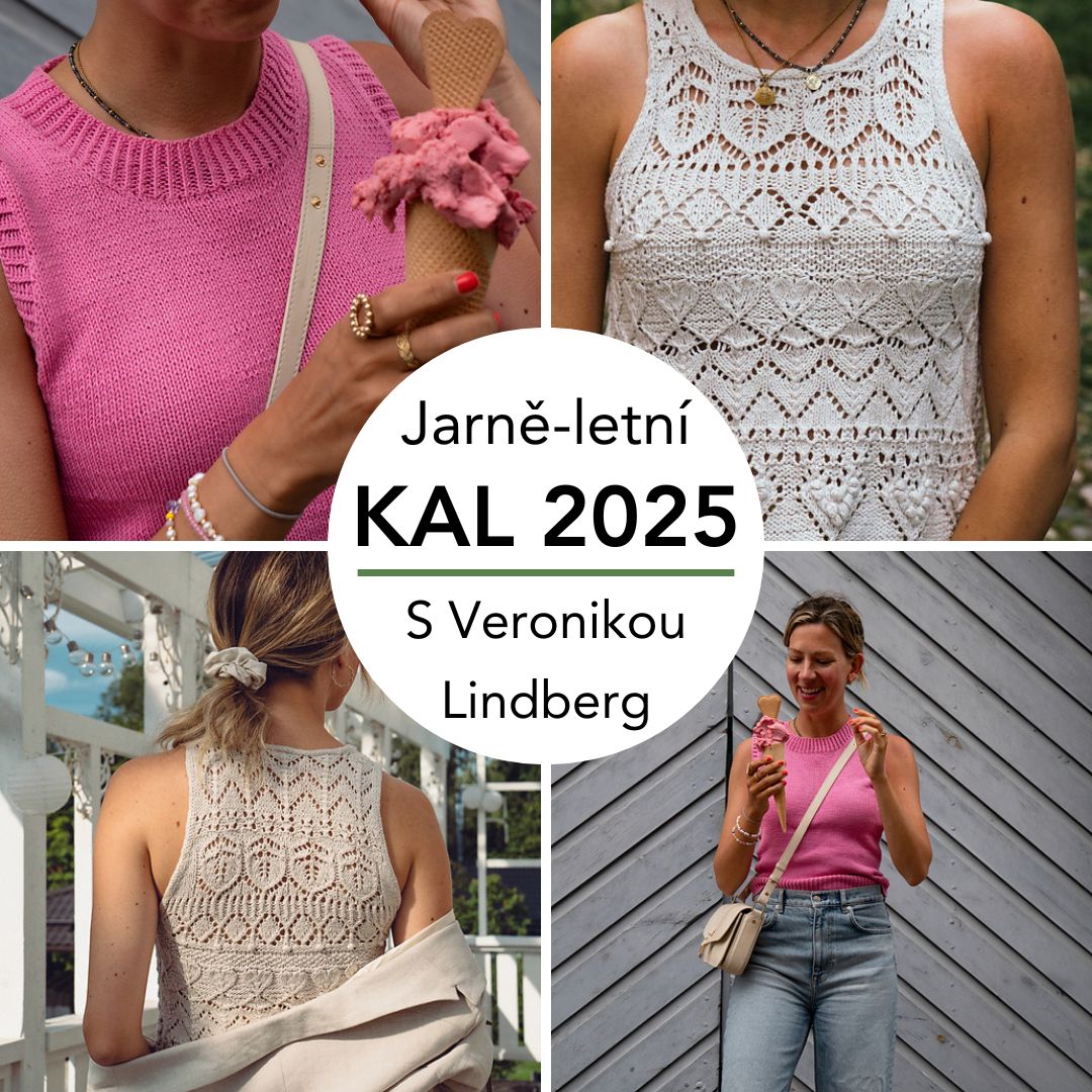 Jarně-letní KAL 2025 s Veronikou Lindberg