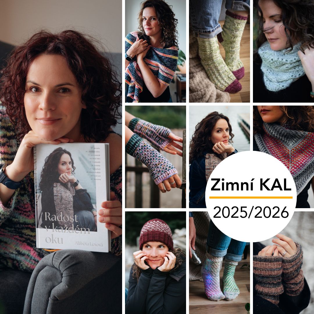 Zimní KAL 2025/2026 s knihou Radost v každém oku!