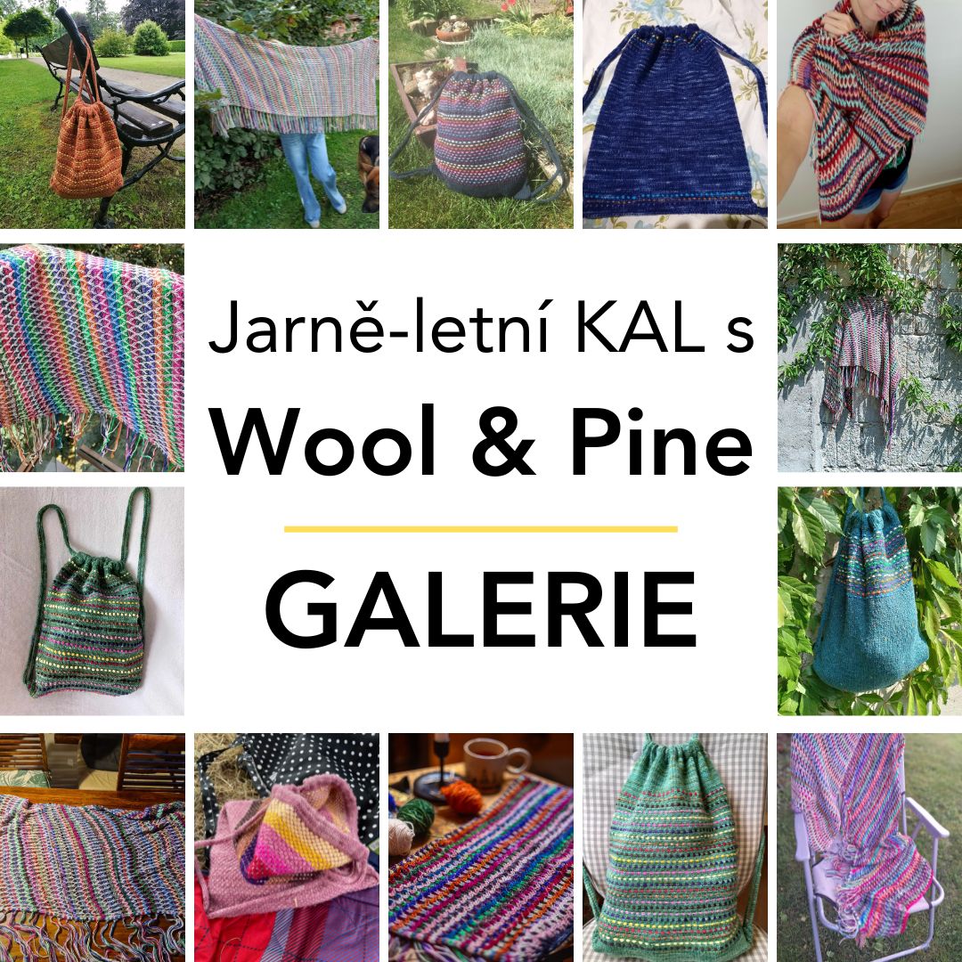 Jarně-letní KAL s Wool & Pine - GALERIE
