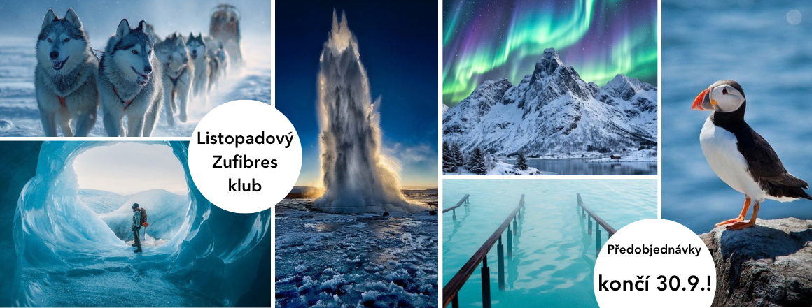 Zufibres klub Listopad - exkluzivní, ručně barvená příze