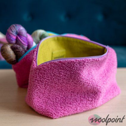 Woolpoint taška bouclé