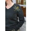 EmbroideryOnKnits Dragonfly